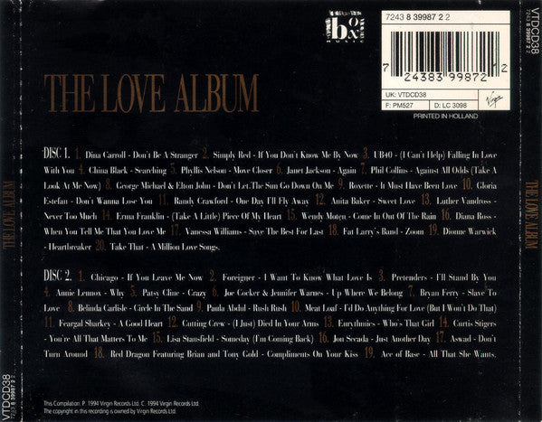 Various : The Love Album (2xCD, Comp)