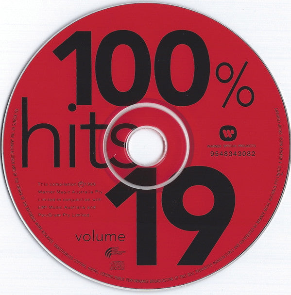 Various : 100% Hits Volume 19 (CD, Comp)