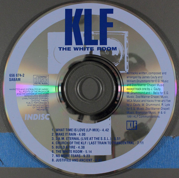 The KLF : The White Room (CD, Album)