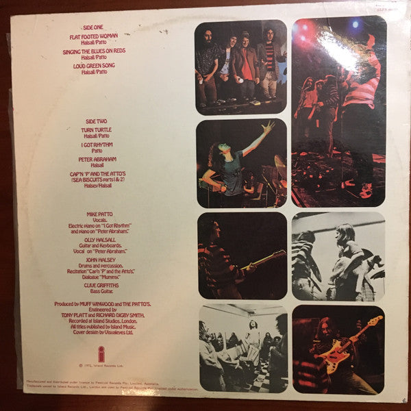 Patto (2) : Roll 'Em Smoke 'Em Put Another Line Out (LP, Album)