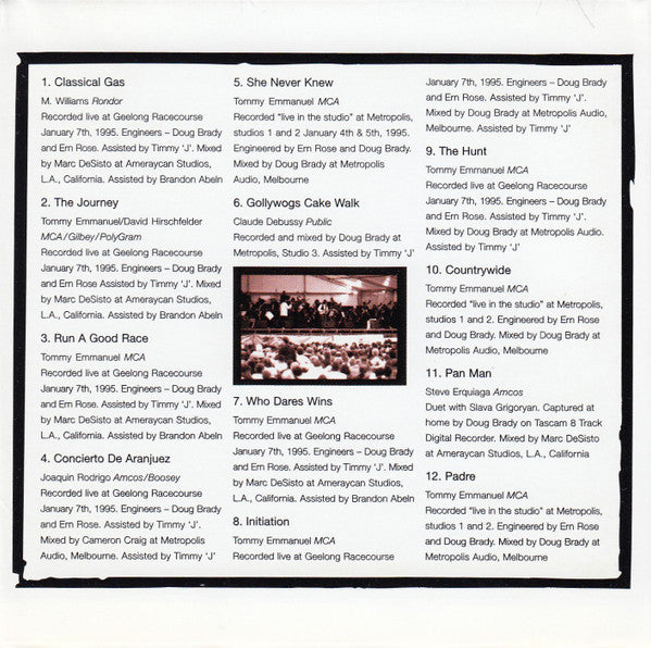 Tommy Emmanuel & The Australian Philharmonic Orchestra : Classical Gas (CD, Album)