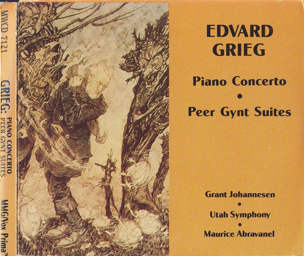 Edvard Grieg — Grant Johannesen, Utah Symphony*, Maurice Abravanel : Piano Concerto / Peer Gynt Suites (CD, Album)
