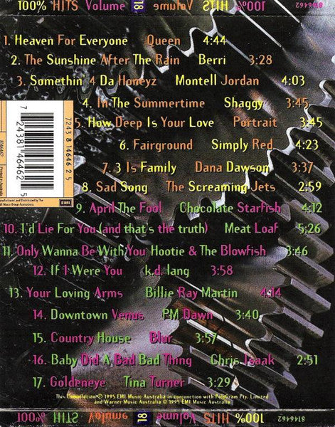 Various : 100% Hits 18 (CD, Comp)