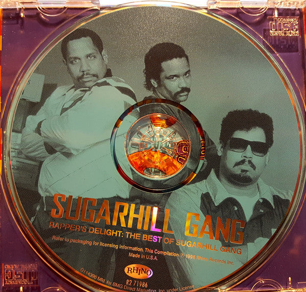 Sugarhill Gang : The Best Of Sugarhill Gang (Rapper's Delight) (CD, Comp, Club, RM)