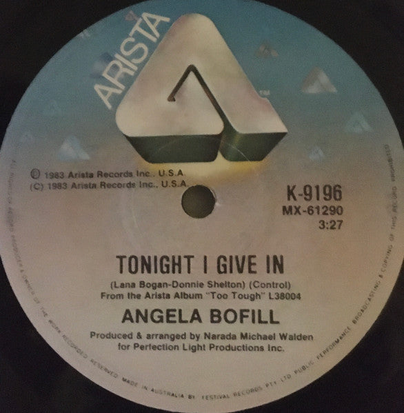Angela Bofill : Ain't Nothing Like The Real Thing (7", Single)