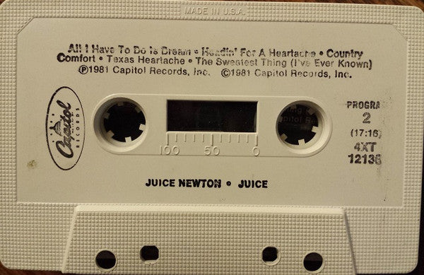 Juice Newton : Juice (Cass, Album, 97)
