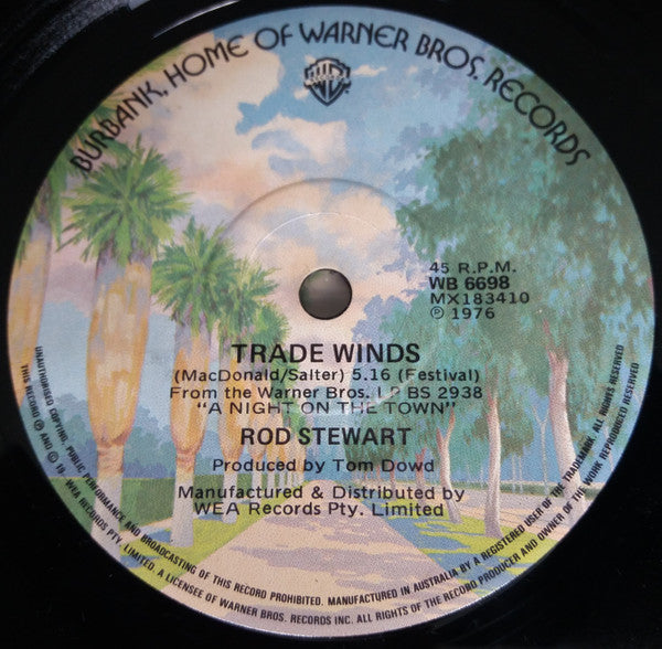 Rod Stewart : Get Back (7", Single)