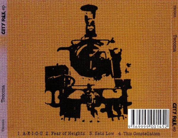 Tecoma : City Folk EP (CD, EP)