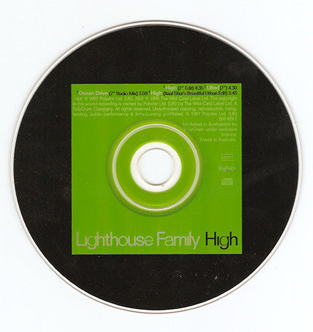 Lighthouse Family : High (CD, Single)
