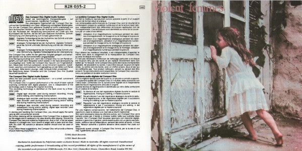 Violent Femmes : Violent Femmes (CD, Album, RE)