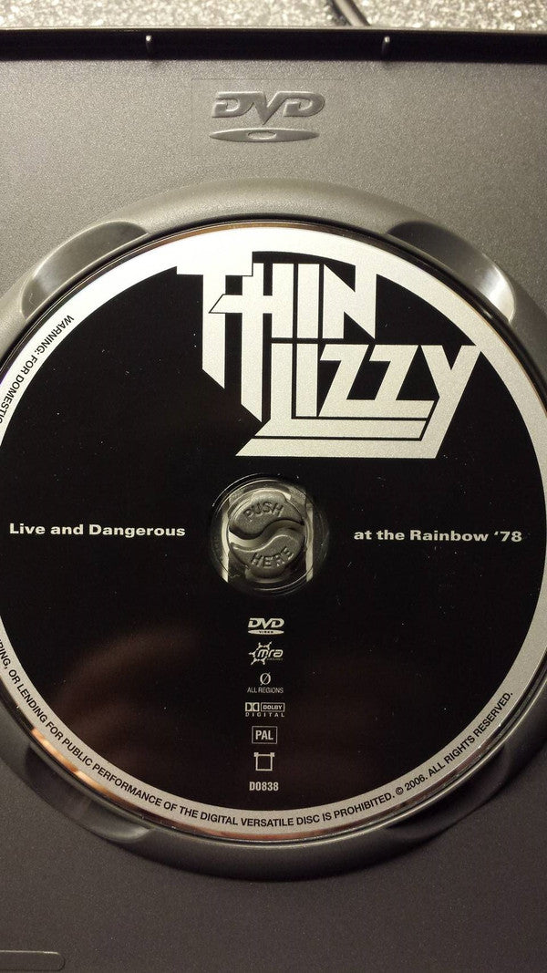 Thin Lizzy : Live And Dangerous (DVD, PAL)