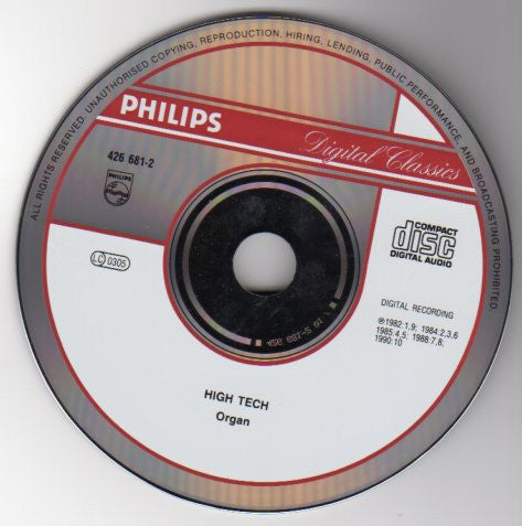 Various : Hightech Organ (CD, Comp)