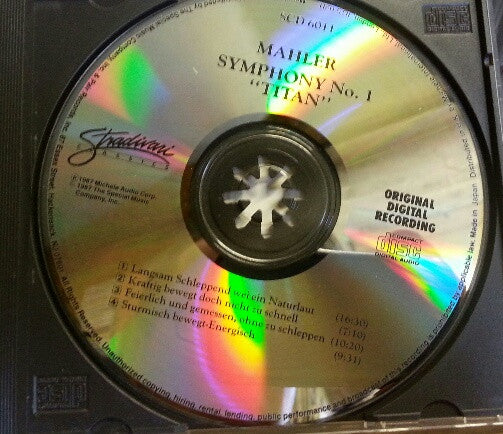 Mahler*, Anton Nanut, Ljubljana Symphony Orchestra* : Symphony No. 1 In D Major "Titan" (CD, Album)