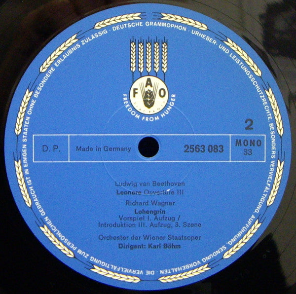 Karl Böhm : Ouvertüren / Premieren Der Wiener Staatsoper (LP, Comp, Mono, RE)