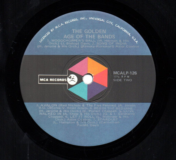 Various : The Golden Age Of The Bands (LP, Comp)