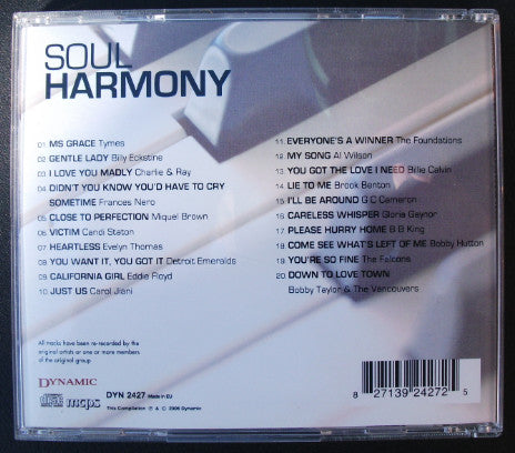 Various : Soul Harmony (CD, Album, Comp)