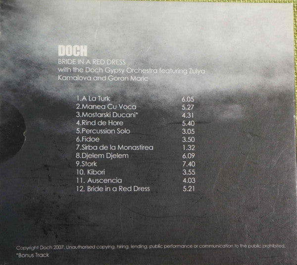 Doch : Bride In A Red Dress (CD, Album)