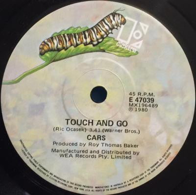 Cars* : Touch And Go (7", Single)