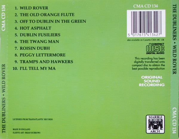 The Dubliners : Wild Rover (CD, Comp)