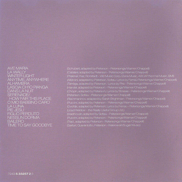 Sarah Brightman : Classics (CD, Comp)