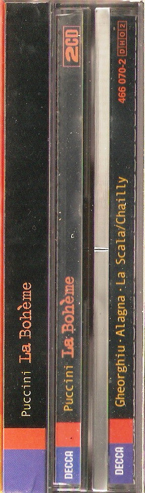 Giacomo Puccini, Angela Gheorghiu, Roberto Alagna, Elisabetta Scano, Simon Keenlyside, Ildebrando D'Arcangelo, Roberto De Candia, Riccardo Chailly, Orchestra Del Teatro Alla Scala E Coro Del Teatro Alla Scala : La Bohème (2xCD, Album + Box)