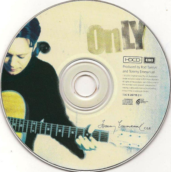 Tommy Emmanuel : Only (HDCD, Album)
