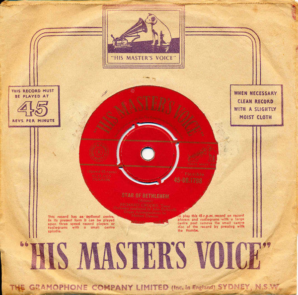 Richard Crooks (2) : The Holy City (7", Single)
