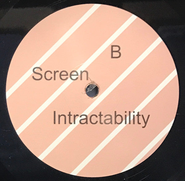 Ruth Buchanan : Or, A Camera Or, A Building Or, A Screen (LP)
