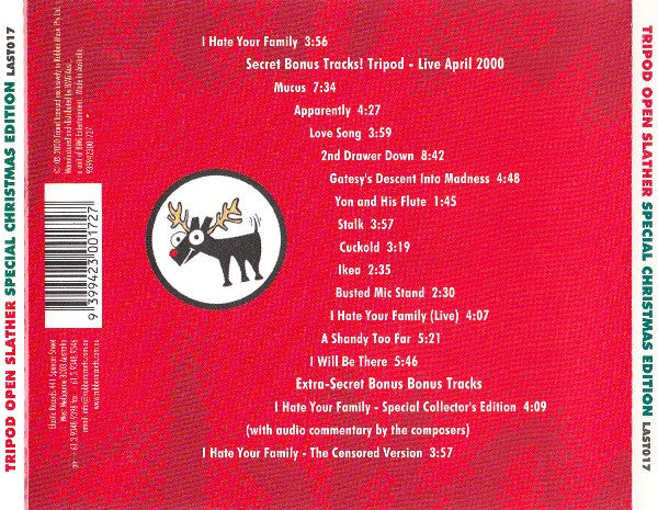 Tripod : Open Slather - Special Christmas Edition (CD, Album)