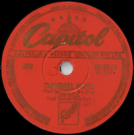 Les Paul & Mary Ford : Little Rock Getaway / Tennessee Waltz (Shellac, 10")