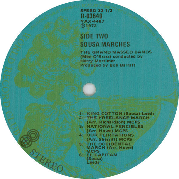 Sousa* / Men O'Brass* , Conducted By Harry Mortimer : Sousa Marches (LP, Album, Club)