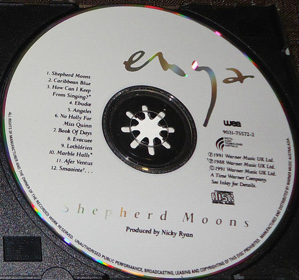 Enya : Shepherd Moons (CD, Album, RP)