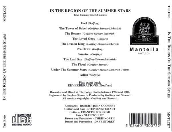 The Enid : In The Region Of The Summer Stars (CD, Album, RE)