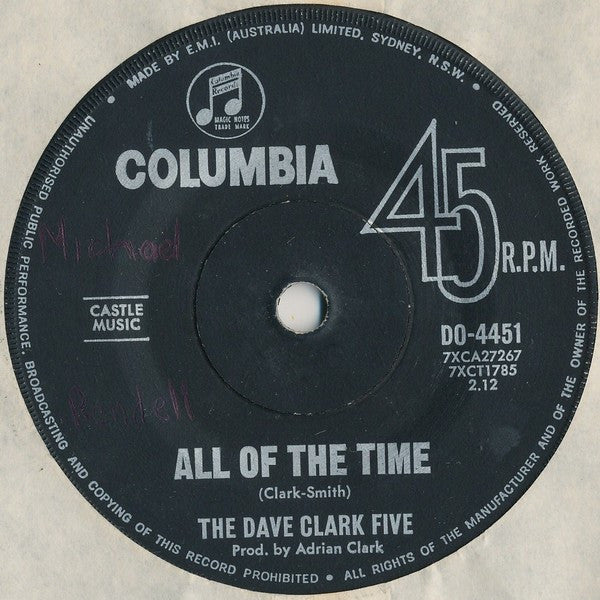 The Dave Clark Five : Bits And Pieces (7", Single)