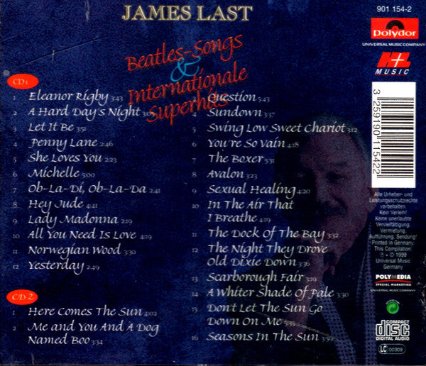 James Last : Beatles Songs & International Superhits (2xCD, Comp)