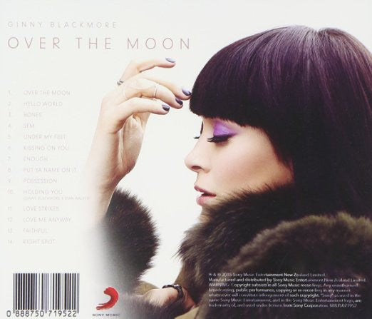 Ginny Blackmore : Over The Moon (CD, Album)
