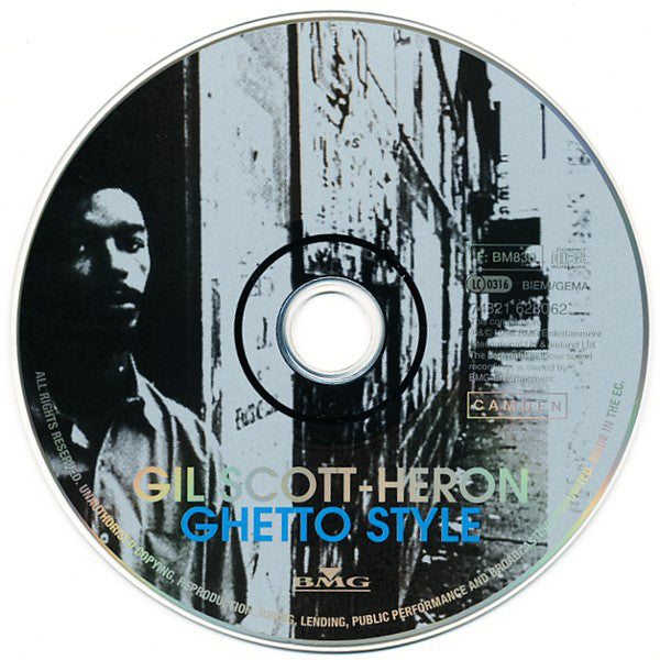 Gil Scott-Heron : Ghetto Style (CD, Comp, RP)