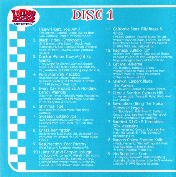 Various : Indie 2000 Volume 4 (2xCD, Comp)