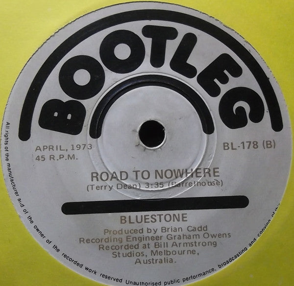 Bluestone (3) : Wind And Rain (7", Single)