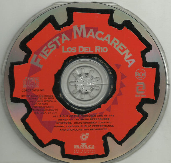Los Del Rio : Fiesta Macarena (CD, Comp)