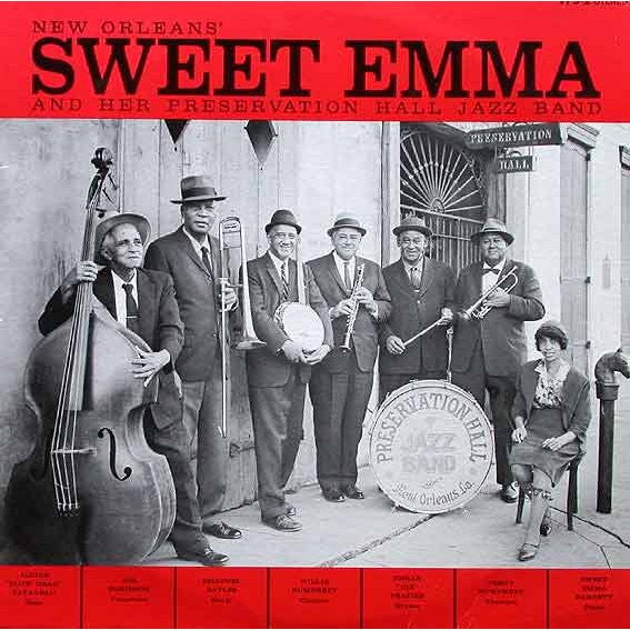 Sweet Emma And Her Preservation Hall Jazz Band : New Orleans' Sweet Emma And Her Preservation Hall Jazz Band (CD, Album, RE)
