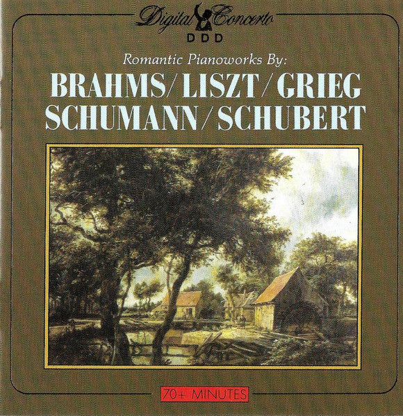 Johannes Brahms, Franz Liszt, Robert Schumann, Franz Schubert, Edvard Grieg : Romantic Piano Works (CD, Comp)