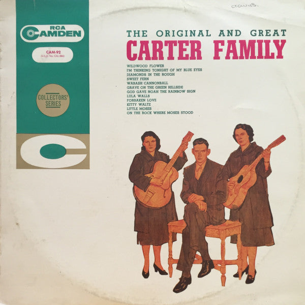 The Carter Family : The Original and Great Carter Family (LP, Comp)