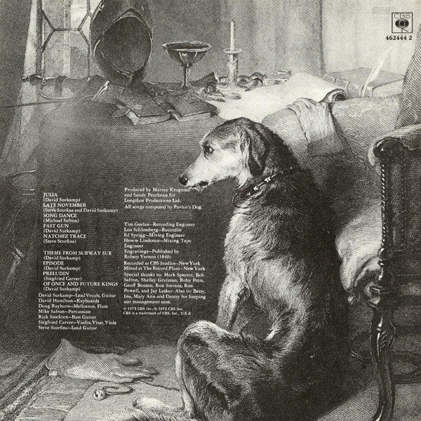 Pavlov's Dog : Pampered Menial (CD, Album, RE)