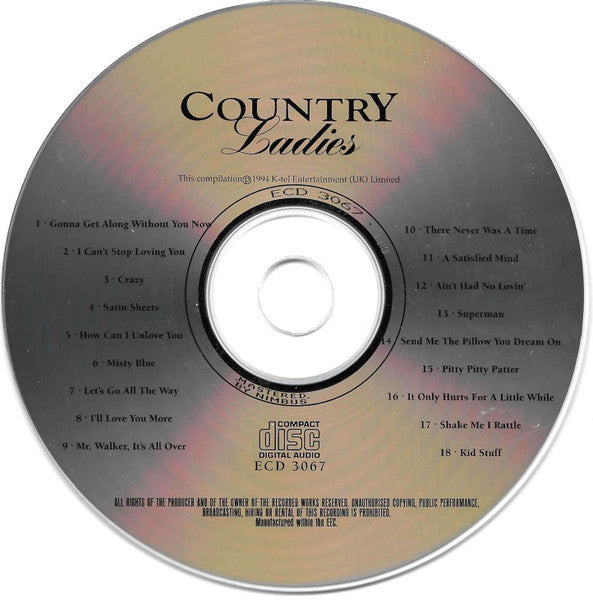 Various Artists* : Country Ladies (CD, Comp)