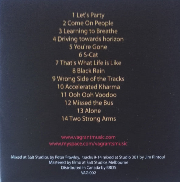 The Vagrants (3) : ...kharma (CD, Album)