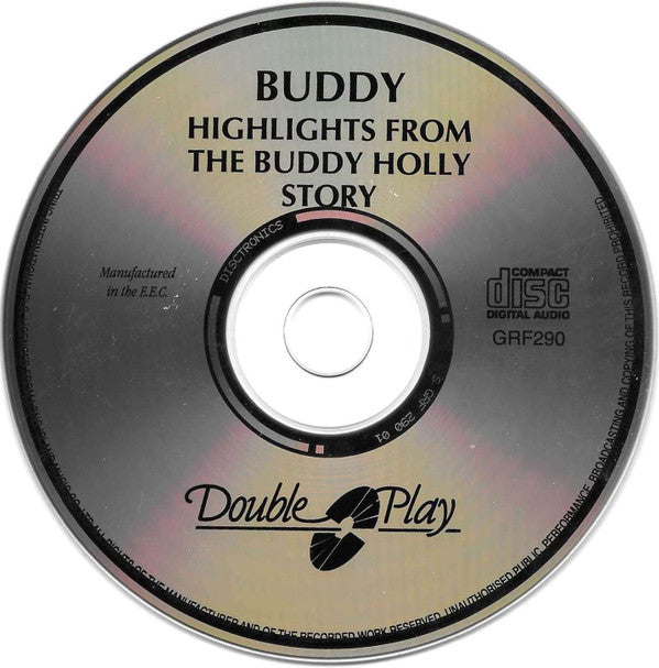 C.C. Productions : Highlights From The Buddy Holly Story (CD, Album)