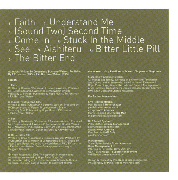 Starecase : Firstfloor (CD, Album)