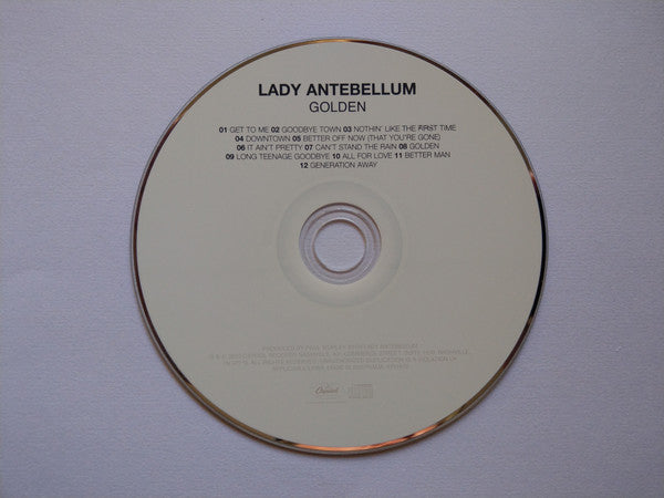 Lady Antebellum : Golden (CD, Album)