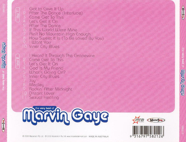 Marvin Gaye : The Very Best Of Marvin Gaye (2xCD, Comp)